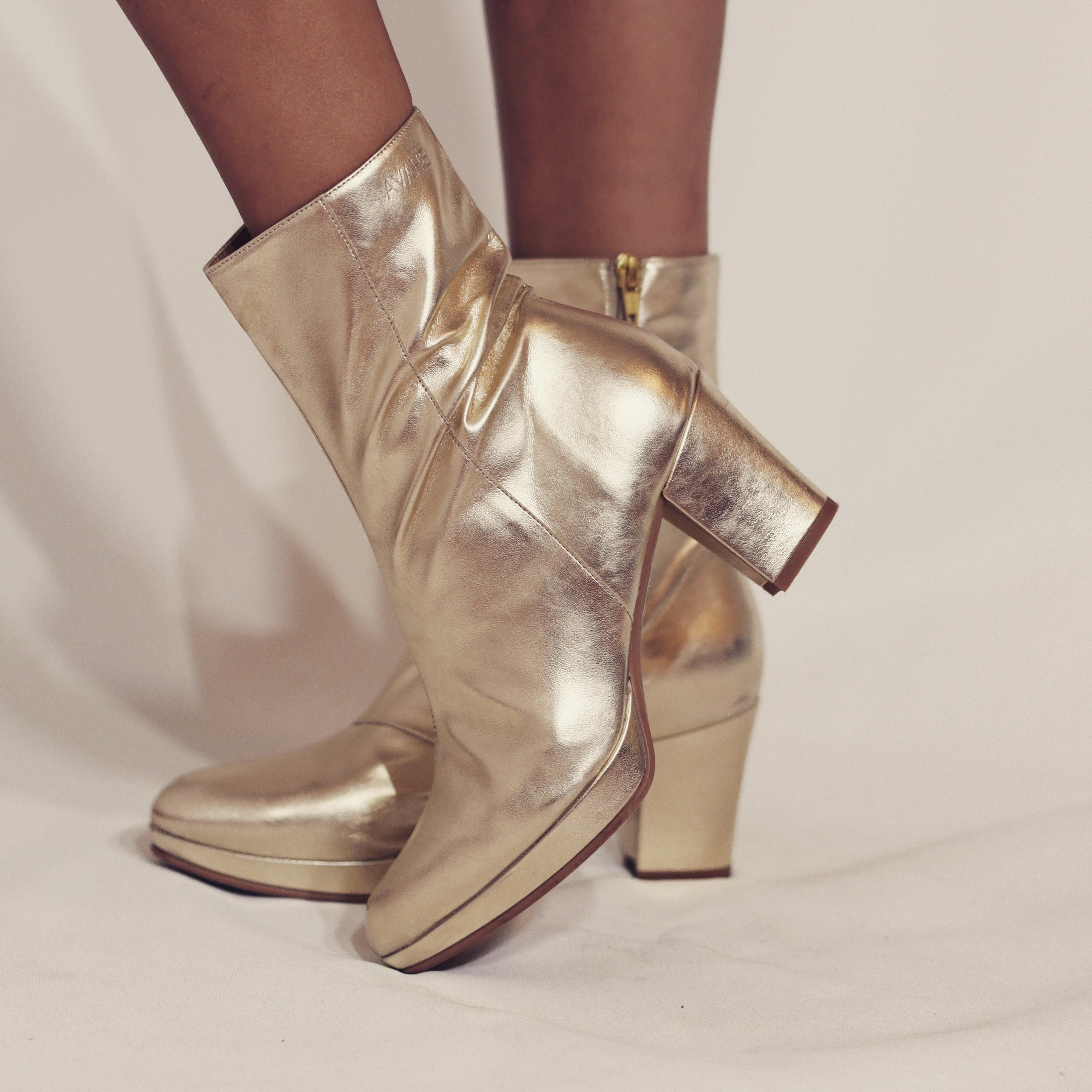 BHAVA BEST VEGAN PLATFORM ANKLE BOOT