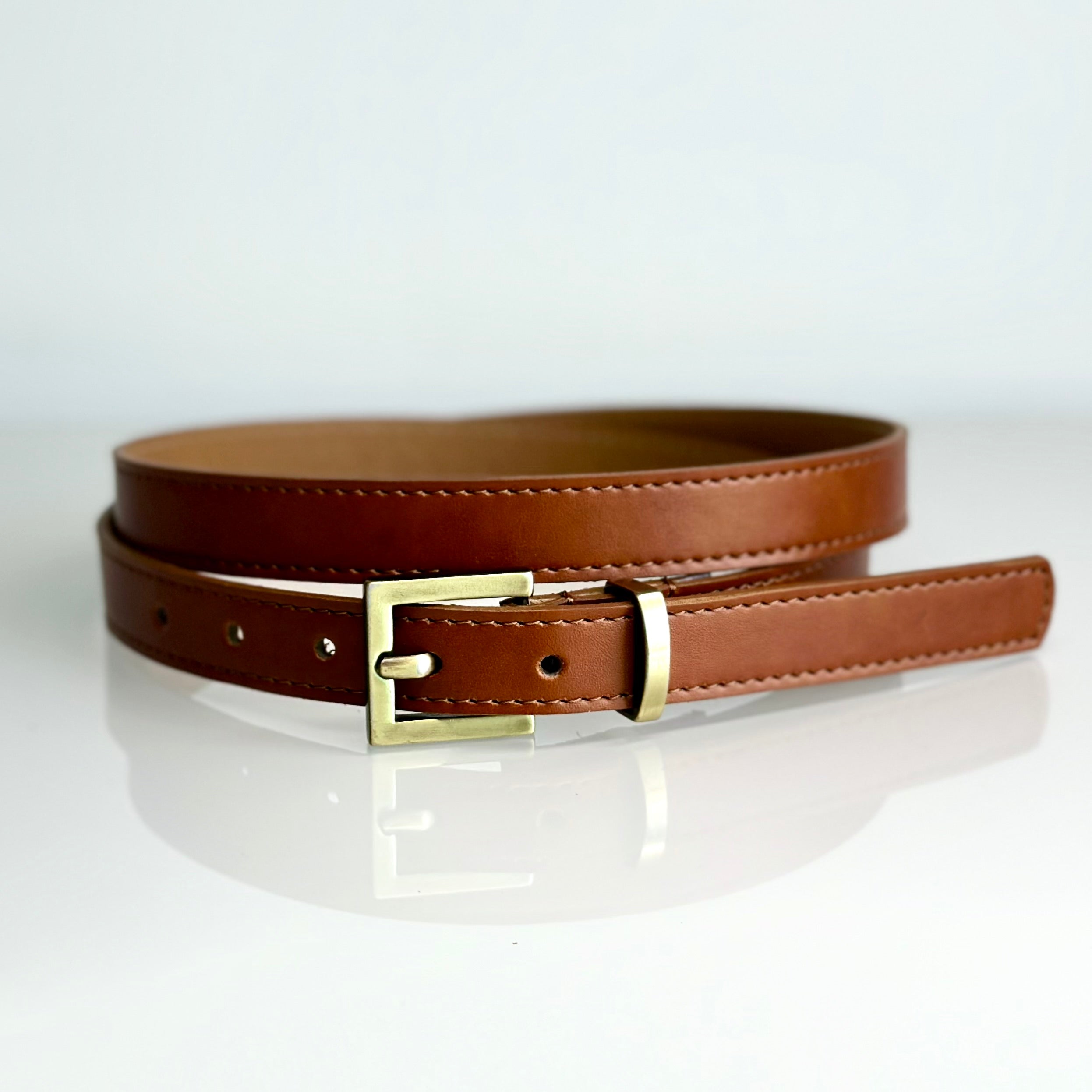 VEGAN 2-PC Dress Belt 3/4"