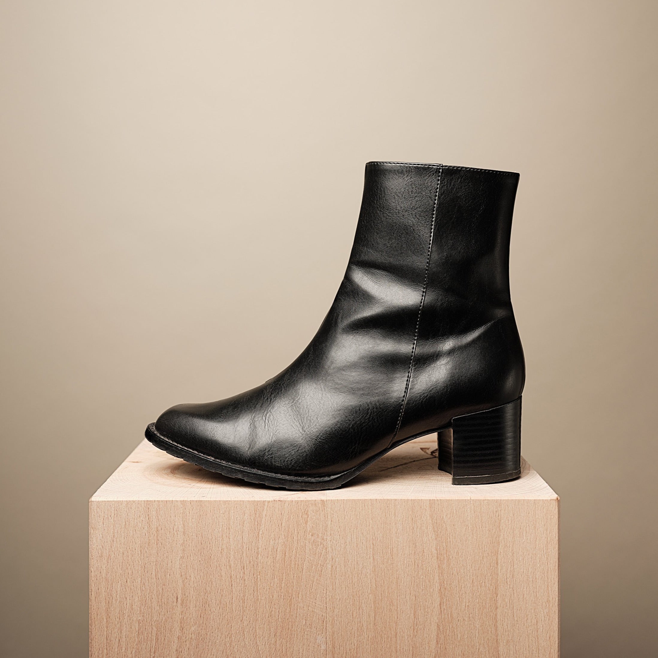 BHAVA VEGAN PATTI FALL ANKLE BOOTIE
