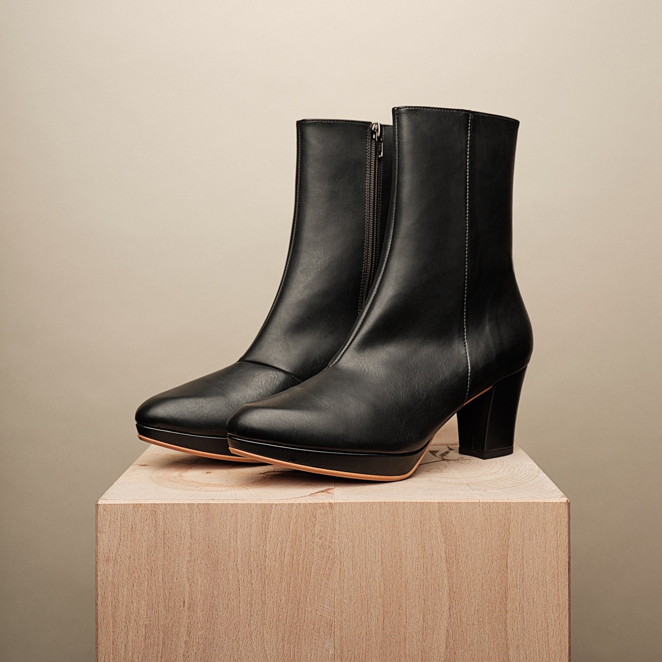 BHAVA VEGAN STEVIE BEST PLATFORM ANKLE BOOTIE