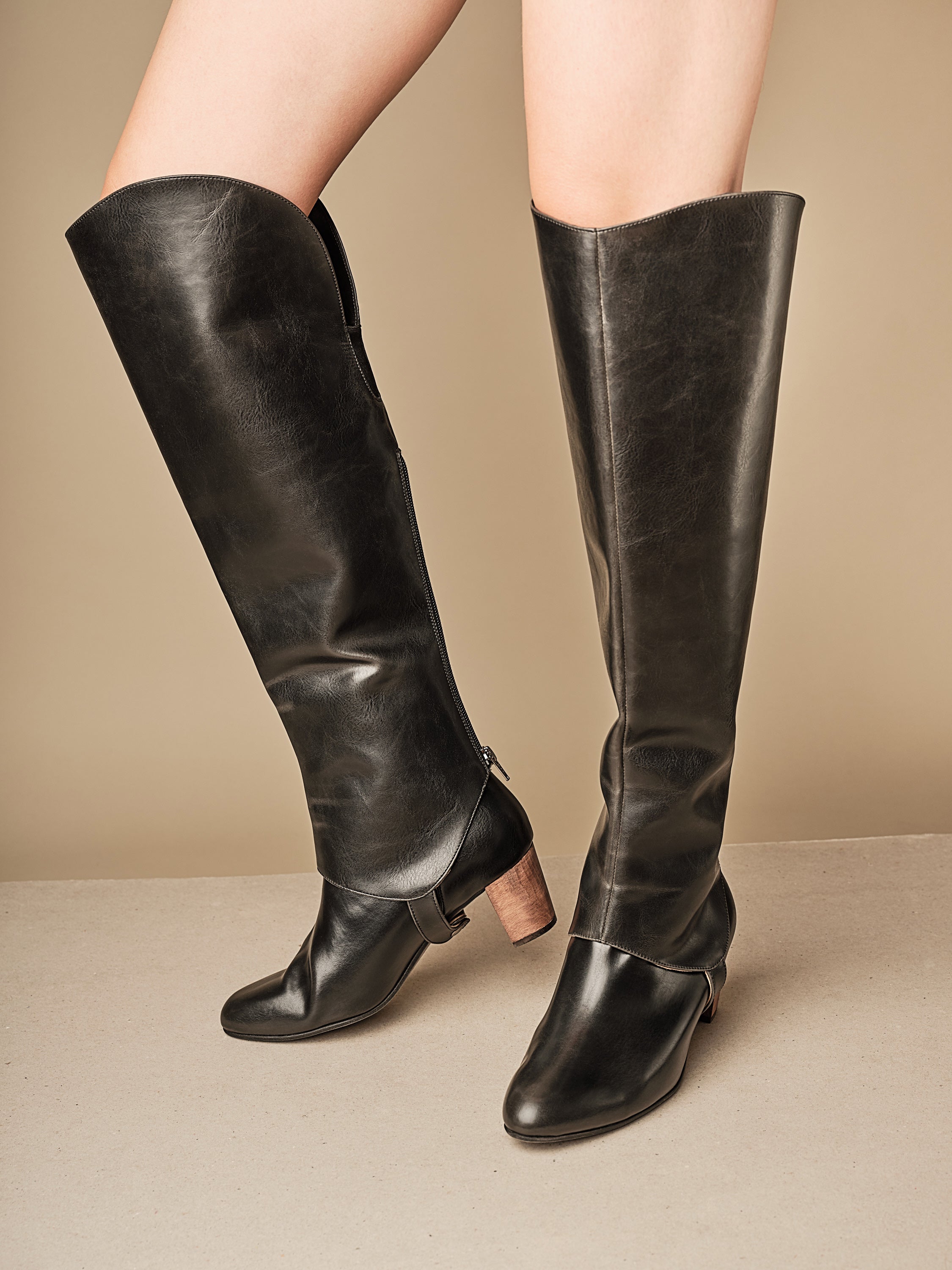 Last Chance Over the Knee Boot Upper