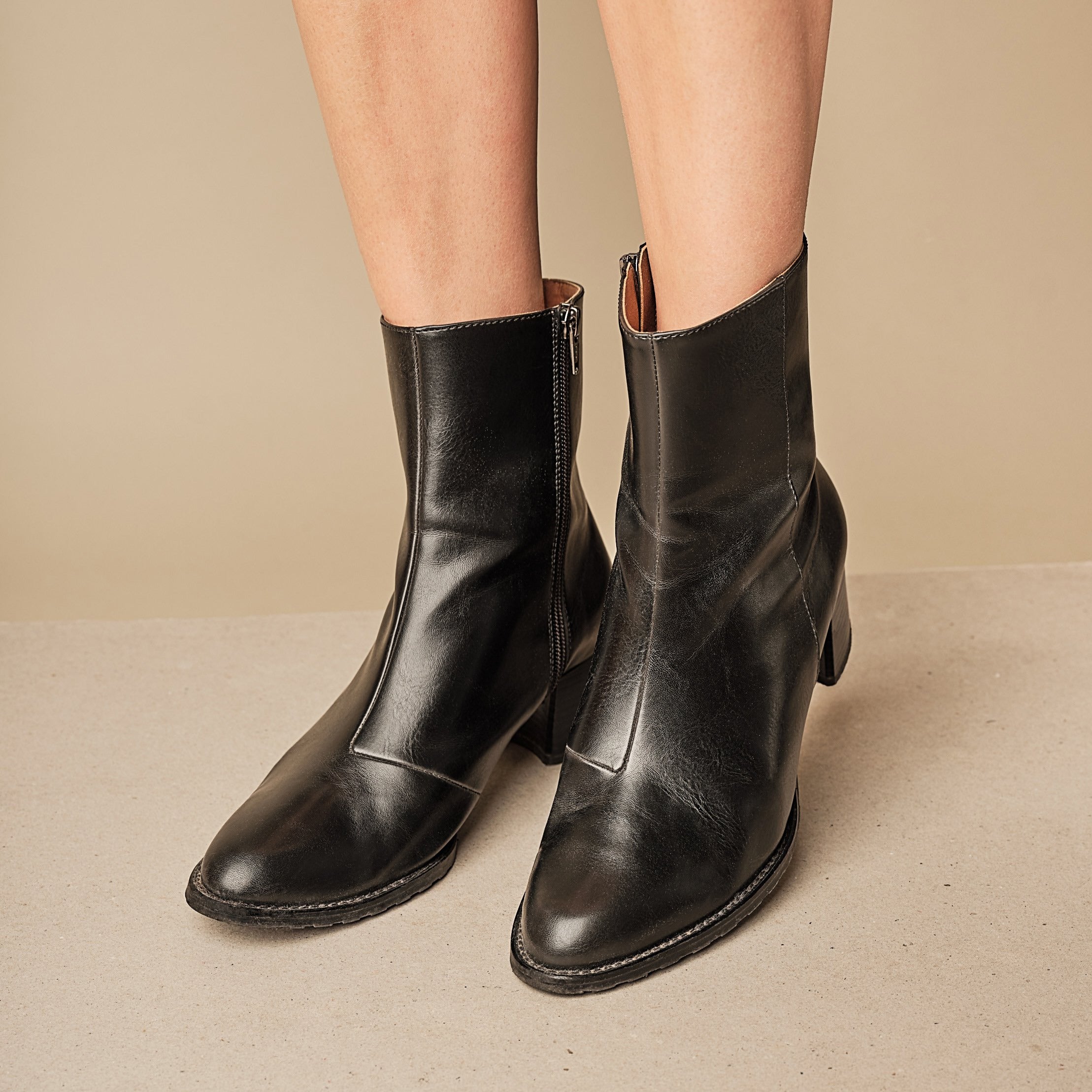 BHAVA VEGAN PATTI FALL ANKLE BOOTIE